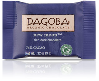 Dagoba Chocolate Tasting Square New Moon 74%