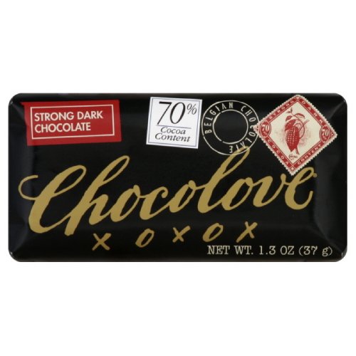 Chocolove Xoxo Strong Dark Chocolate Mini Bar