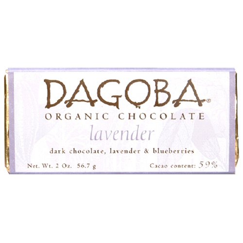 Dagoba Chocolate Lavender Dark Chocolate Bar
