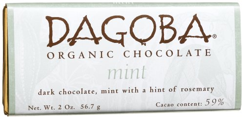 Dagoba Chocolate Mint Dark Chocolate Bar 